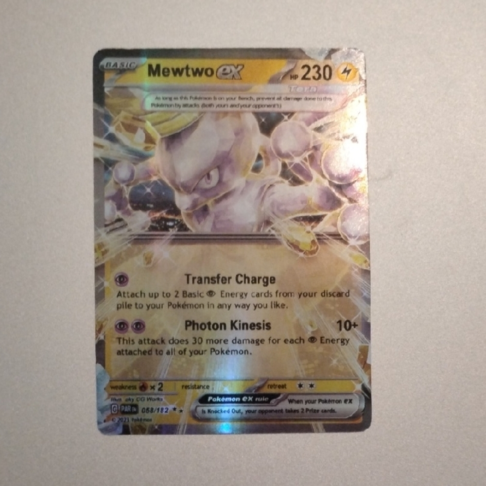 Mewtwo EX Pokémon Card